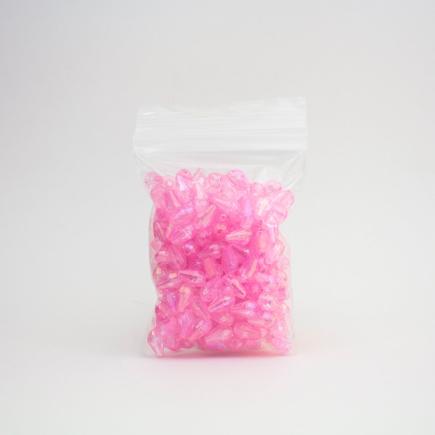 Beads - Baby Pink Glossy Diamond 13 mm