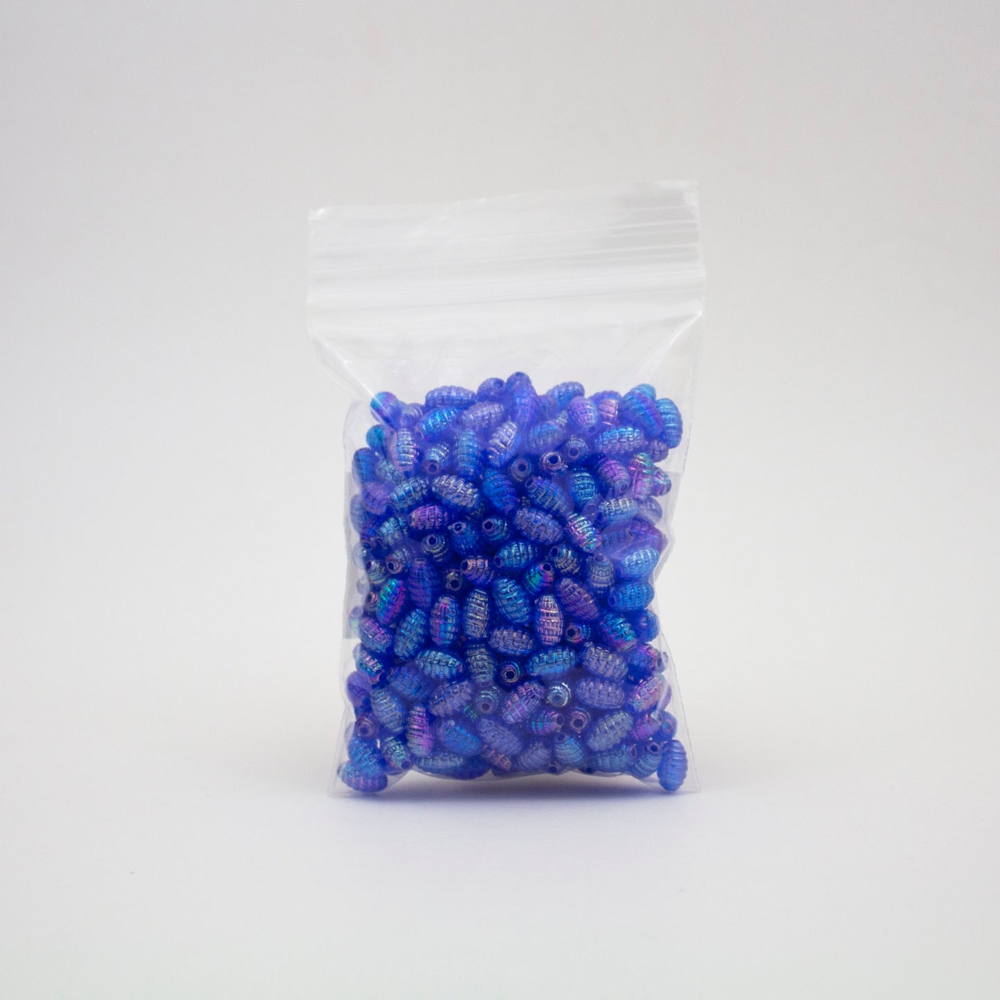 Beads - Blue Glossy Larva