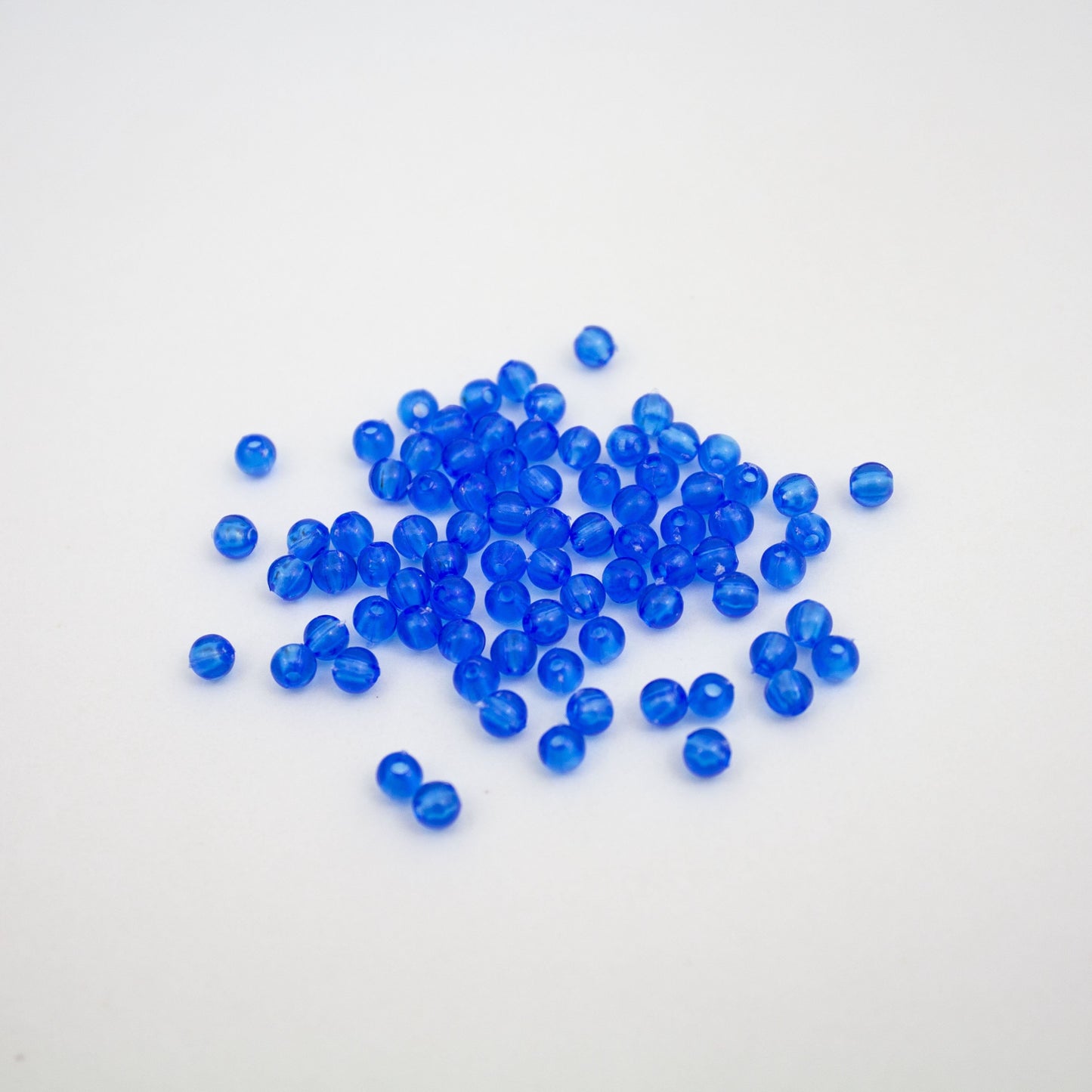 Beads - Blue Matte 4 mm