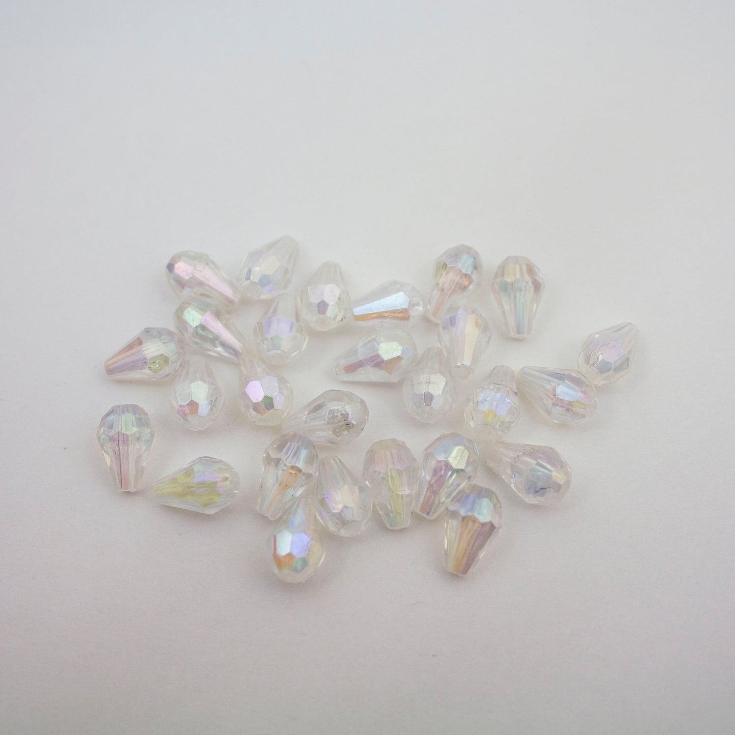 Beads - Clear Glossy Diamond 13 mm
