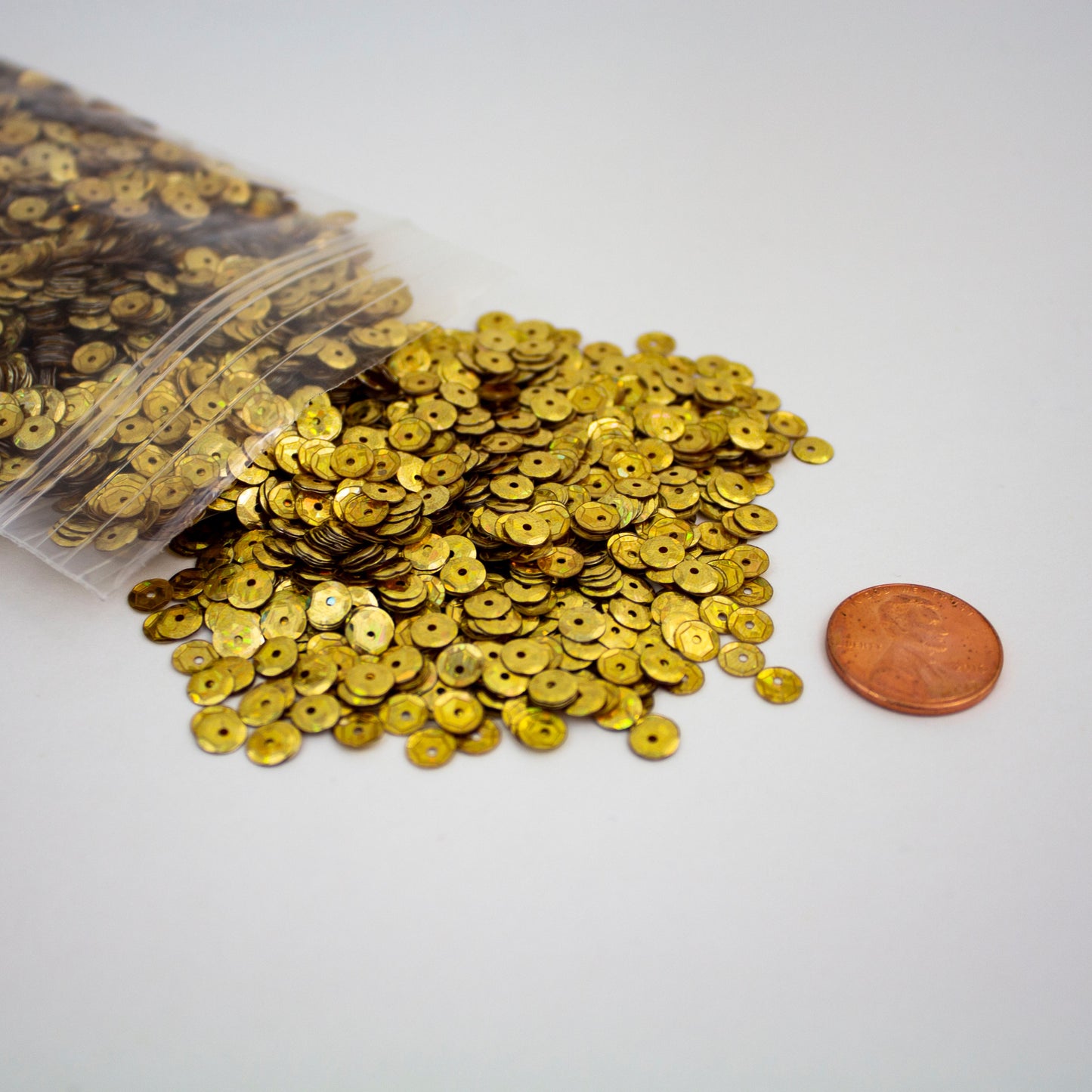 Gold Sequins 5 mm