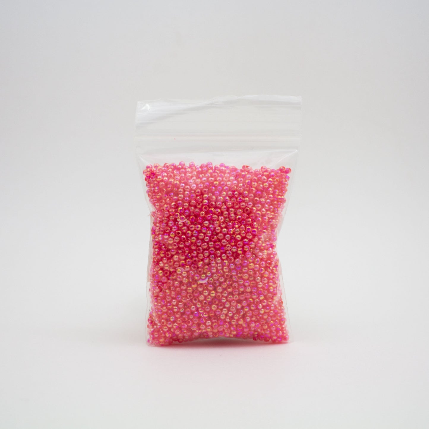 Beads - Hot Pink Glossy 3 mm