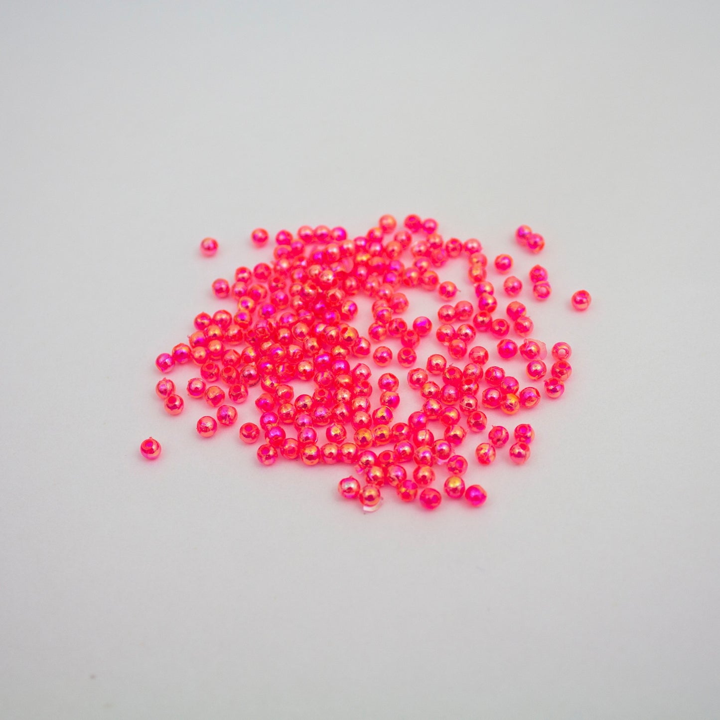 Beads - Hot Pink Glossy 3 mm