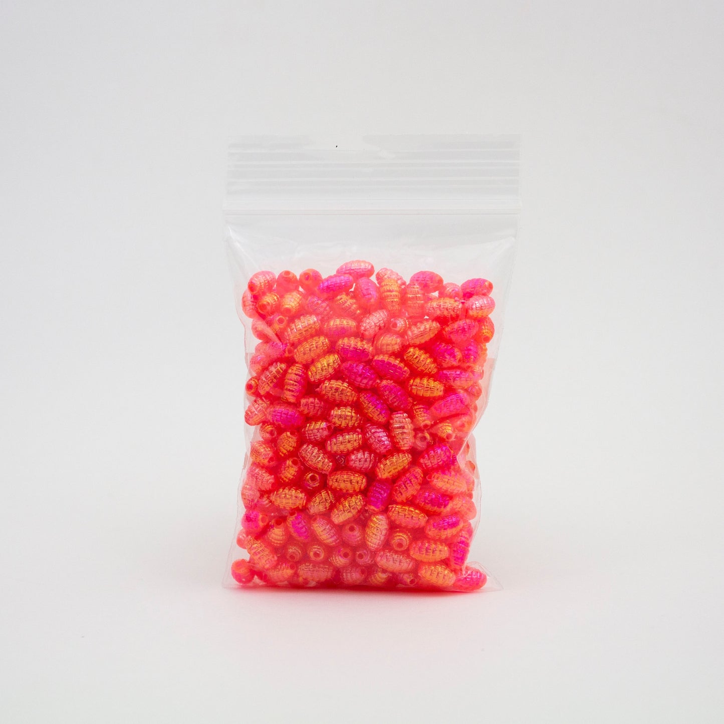 Beads - Hot Pink Glossy Larva