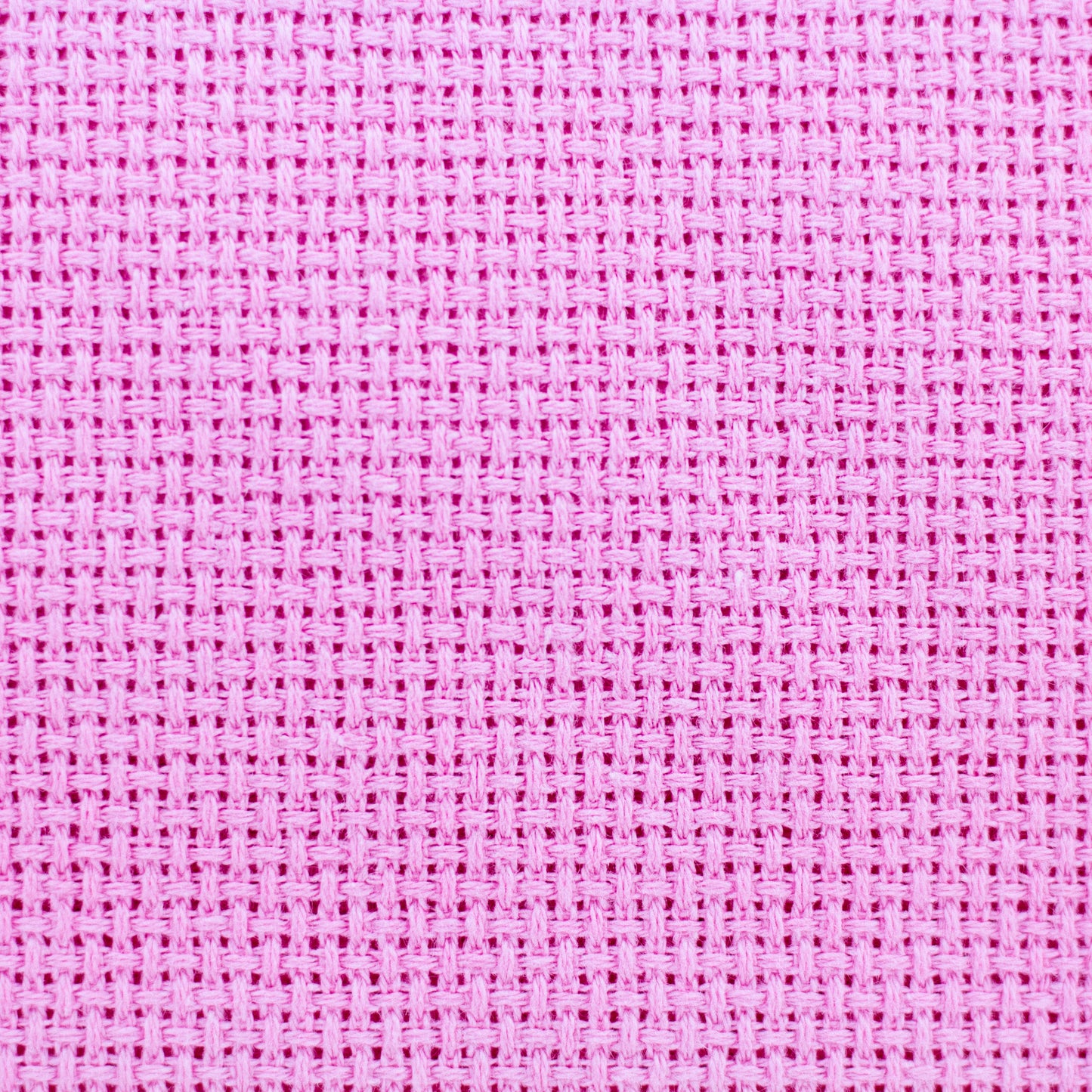 Pink - Cross Stitch Fabric 11 Count Extra Small