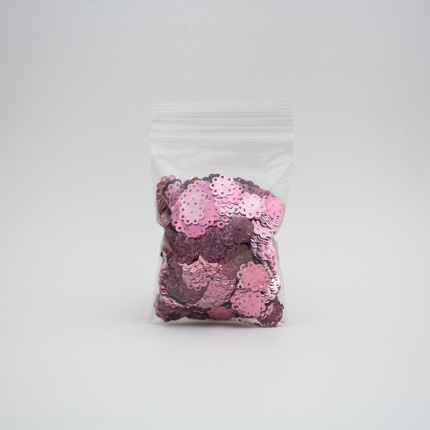 Dark Pink Flower Sequins 13 mm