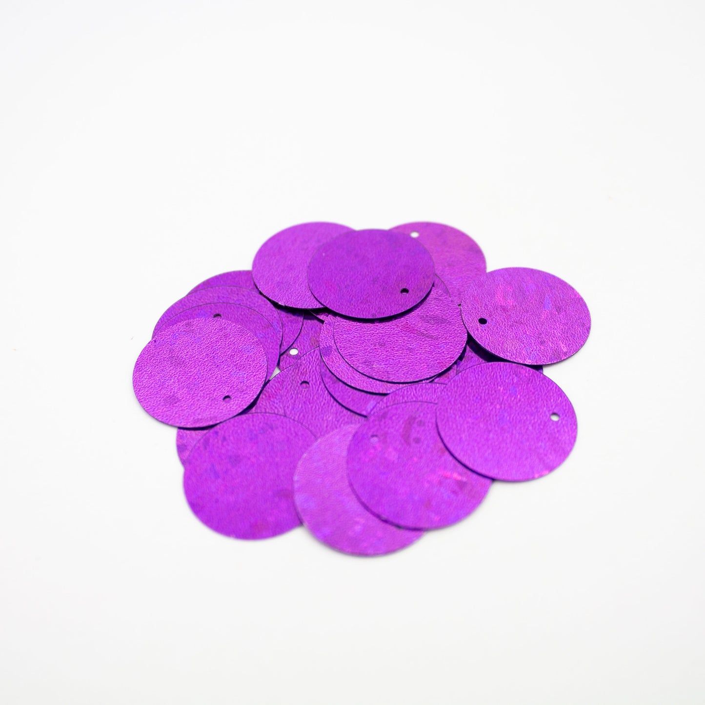 Purple Circle Sequins