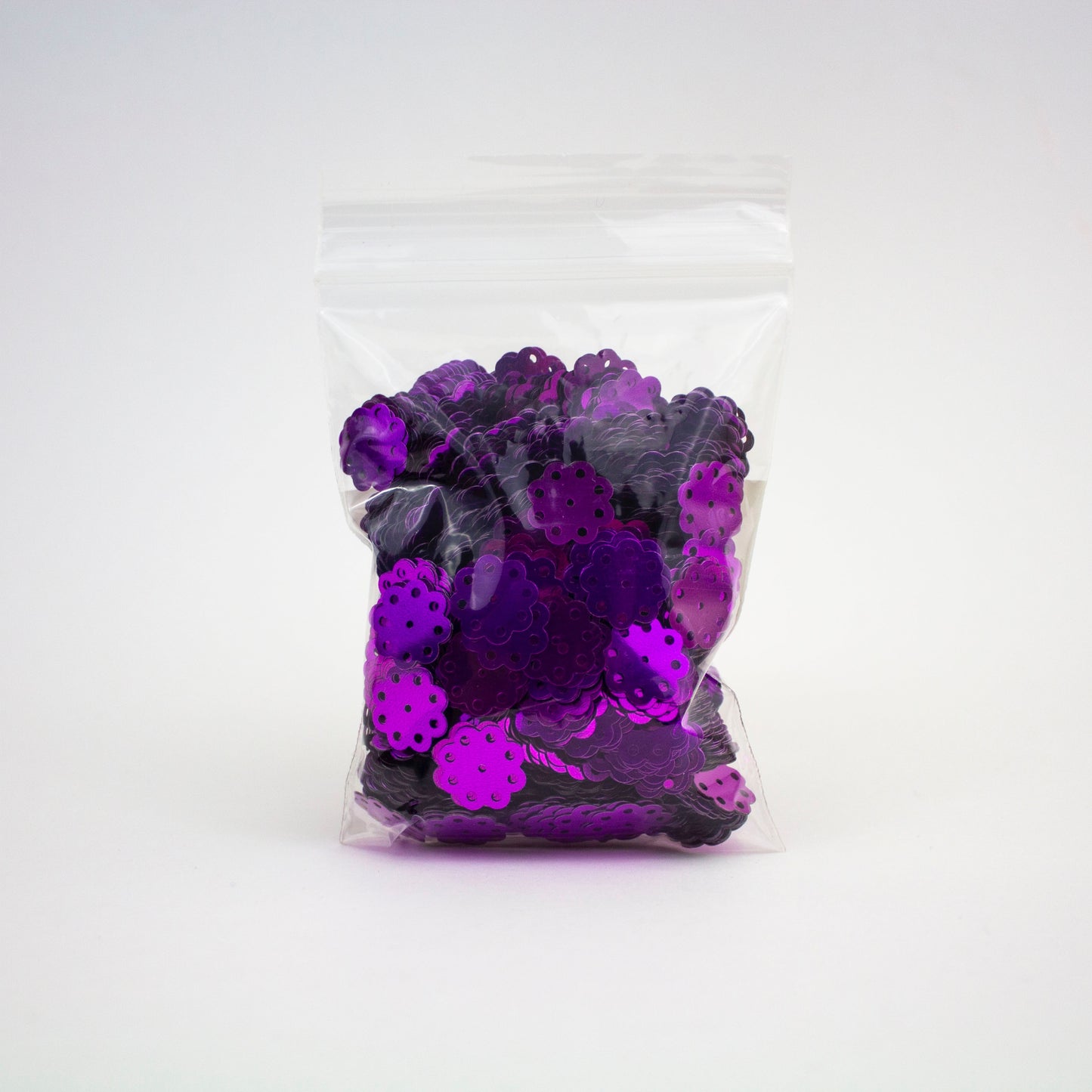 Purple Flower Sequin 13 mm
