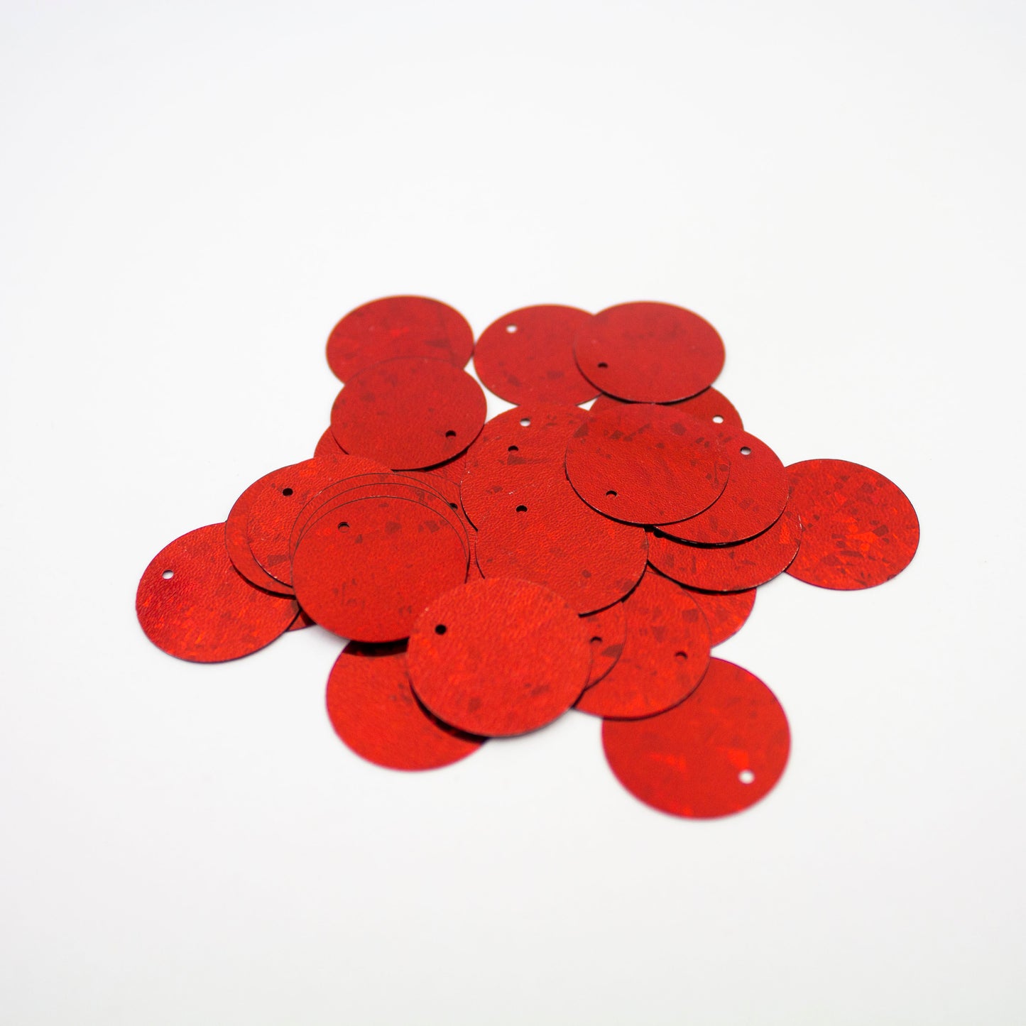 Red Circle Sequins