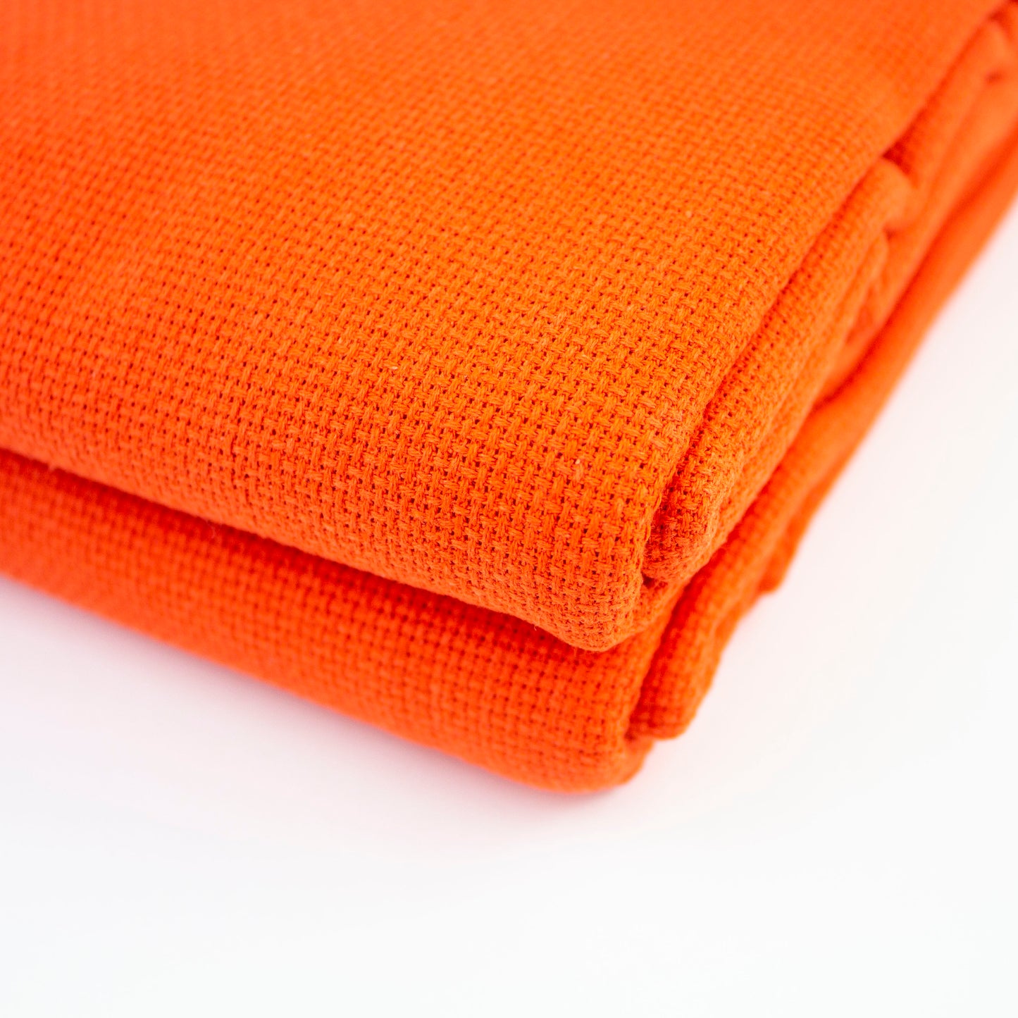 Red Orange - Cross Stitch Fabric 11 Count Extra Small
