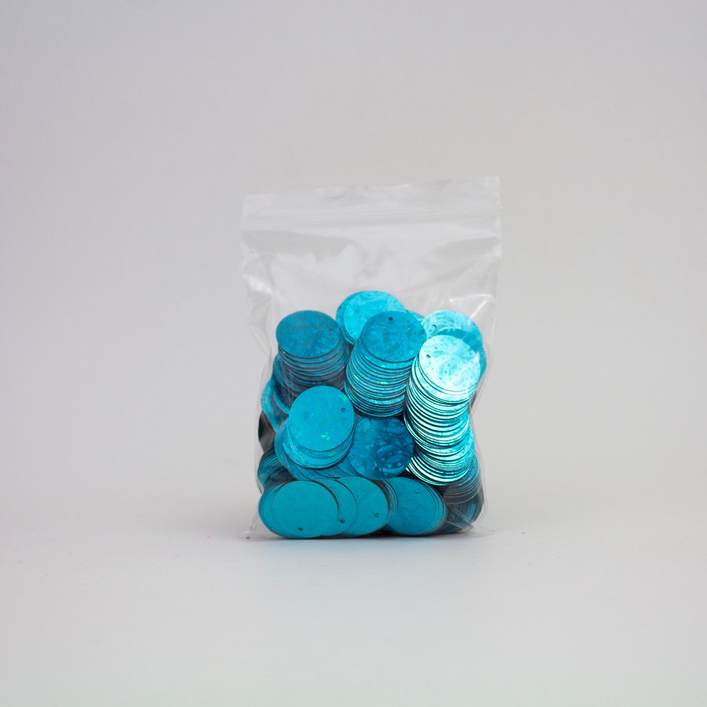 Teal Circle Sequins