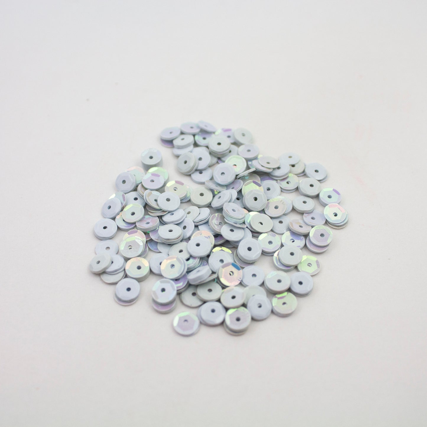 White Sequins 5 mm