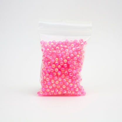 Beads - Pink Glossy 6 mm