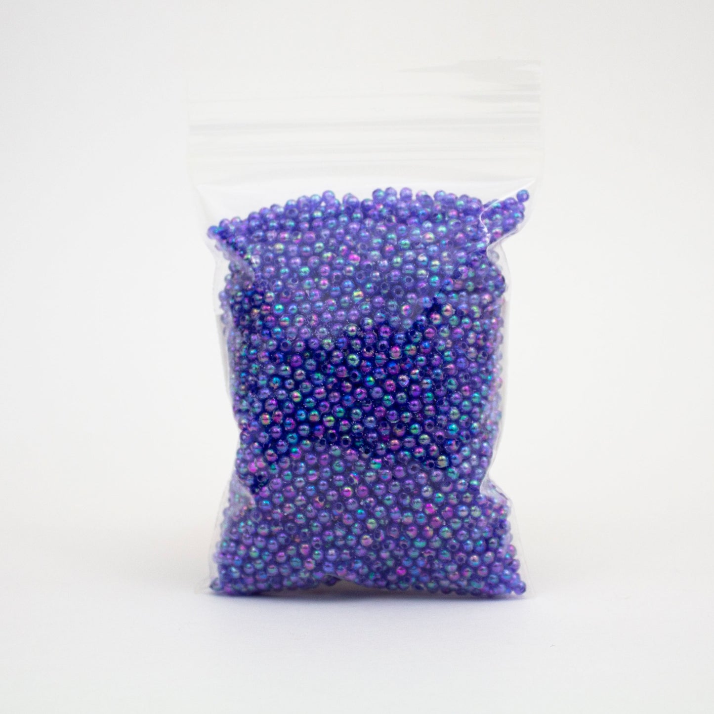 Beads - Blue Purple Glossy 3 mm