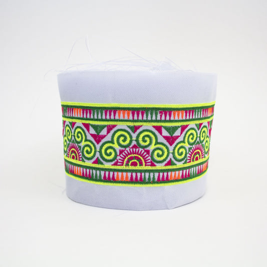 Paaj Ntaub - B5 Green Half Elephant Foot