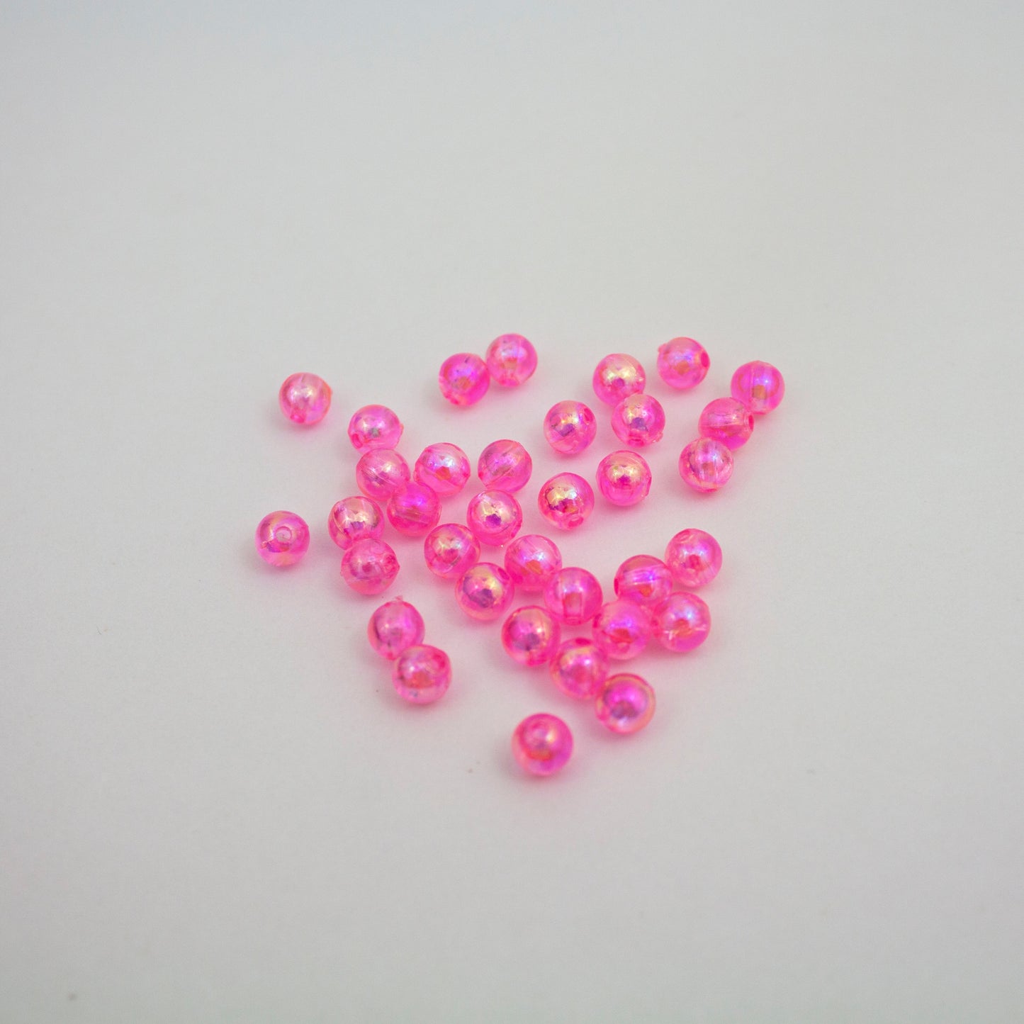 Beads - Baby Pink Glossy 6 mm