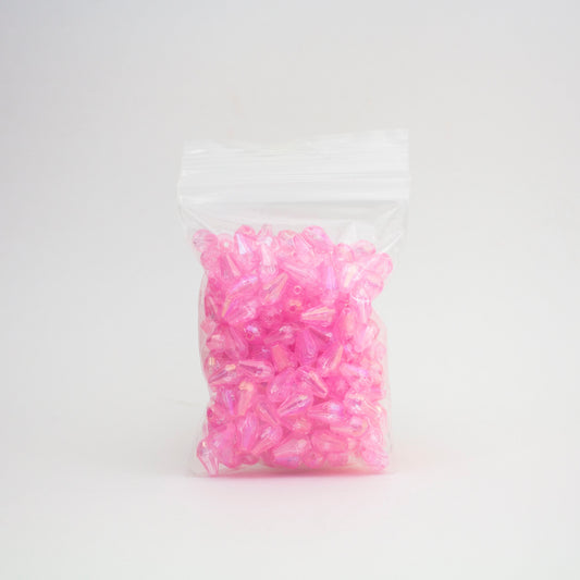 Beads - Baby Pink Glossy Diamond 13 mm