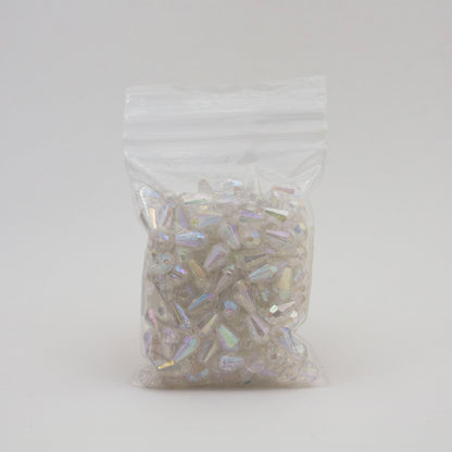 Beads - Clear Glossy Diamond 13 mm