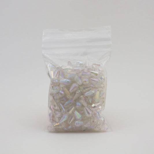 Beads - Clear Glossy Diamond 13 mm
