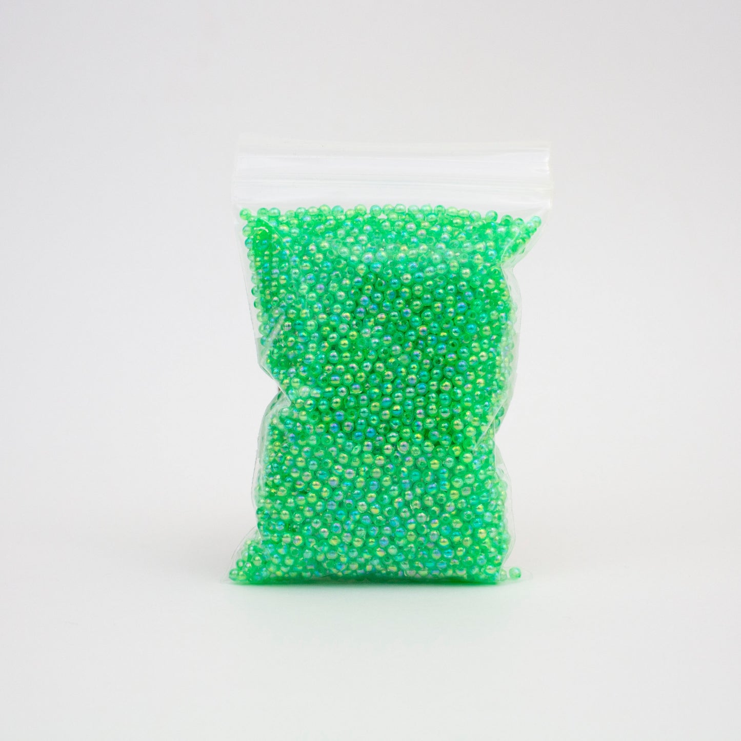 Beads - Light Green Glossy 3 mm