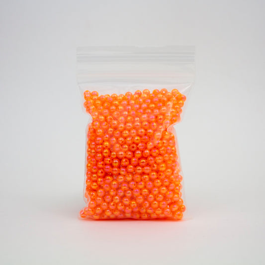 Beads - Orange Glossy 5 mm