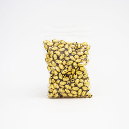 Beads - Gold Metallic Larva