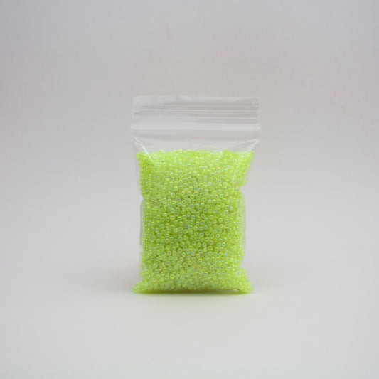 Beads - Neon Yellow Glossy 3 mm