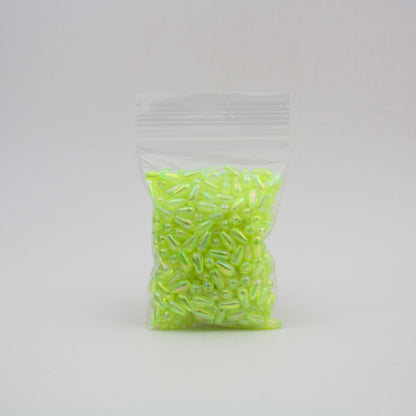 Beads - Neon Yellow Glossy Drop 10 mm