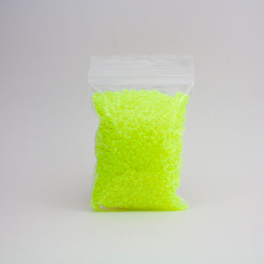 Beads - Neon Yellow Matte 4 mm