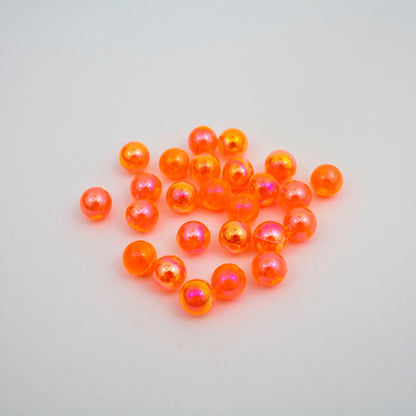 Beads - Orange Glossy 8 mm