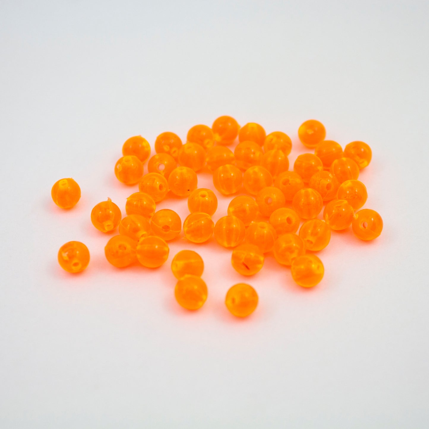 Beads - Orange Matte 6 mm