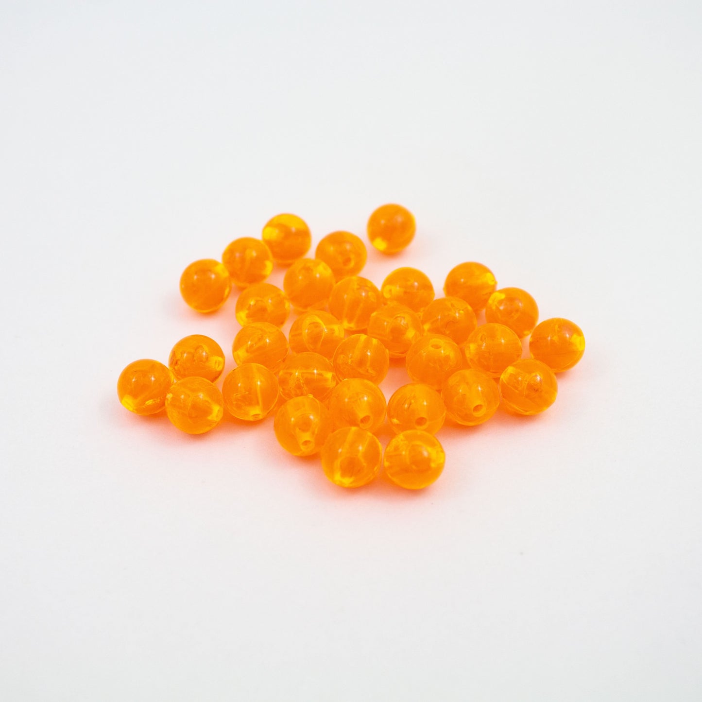 Beads - Orange Matte 8 mm