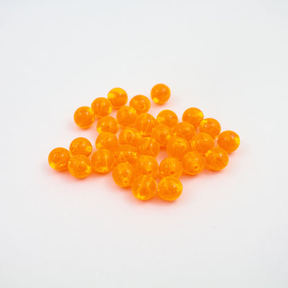 Beads - Orange Matte 8 mm