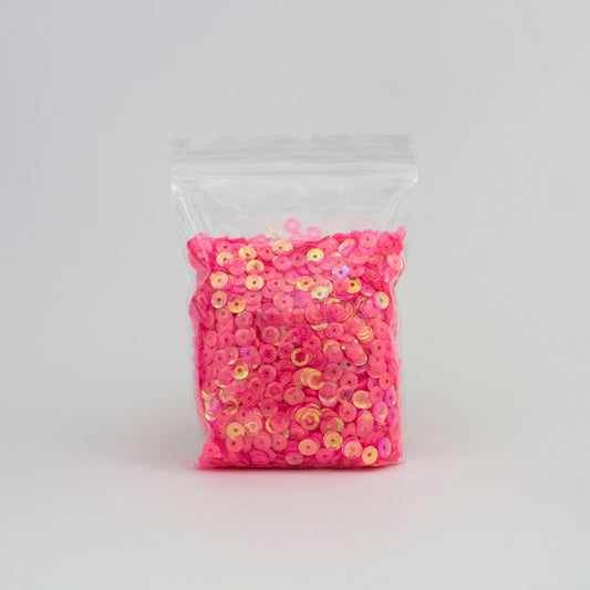 Pink Sequins 5 mm