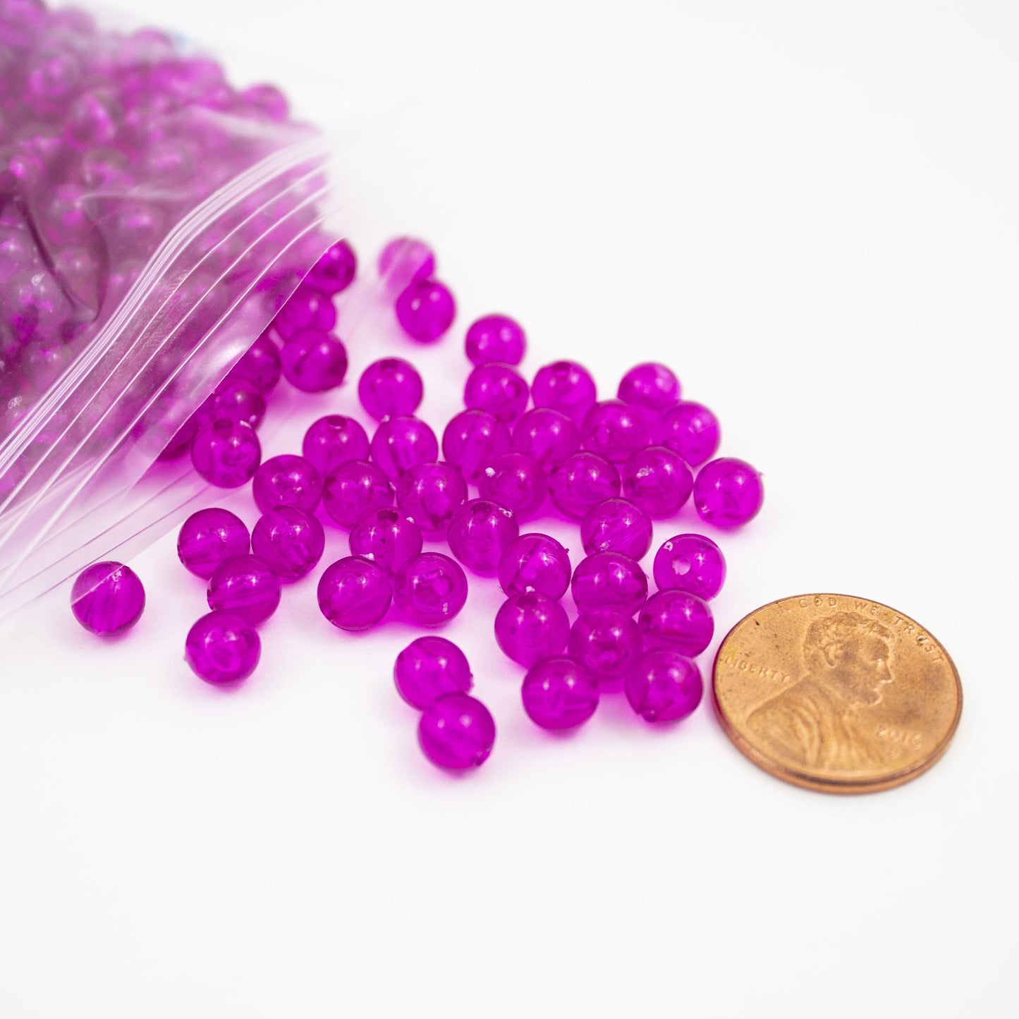 Beads - Purple Matte 6 mm