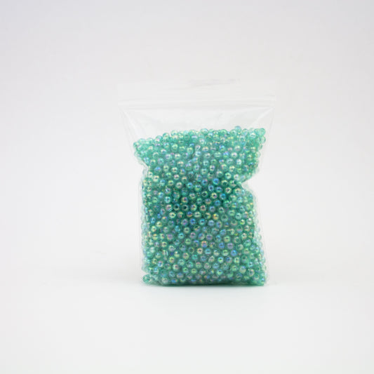 Beads - Teal Glossy 4 mm