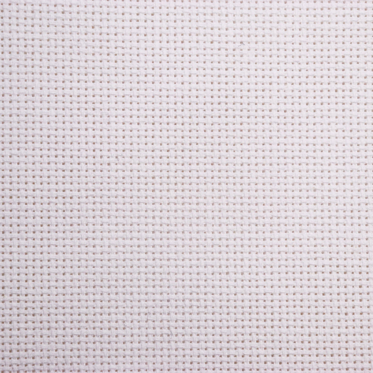 White - Cross Stitch Fabric 16 Count Med