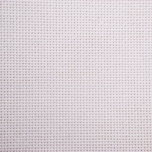 White - Cross Stitch Fabric 16 Count Med