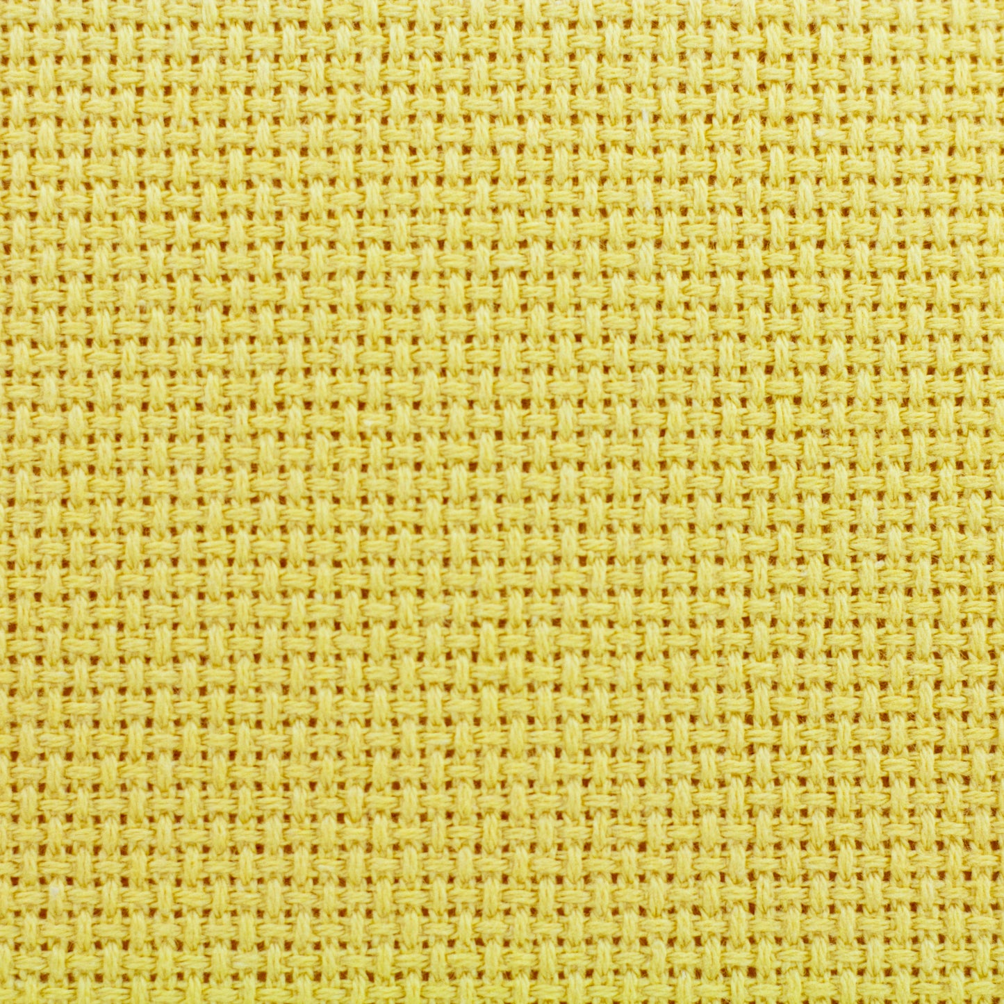 Yellow - Cross Stitch Fabric 14 Count Small