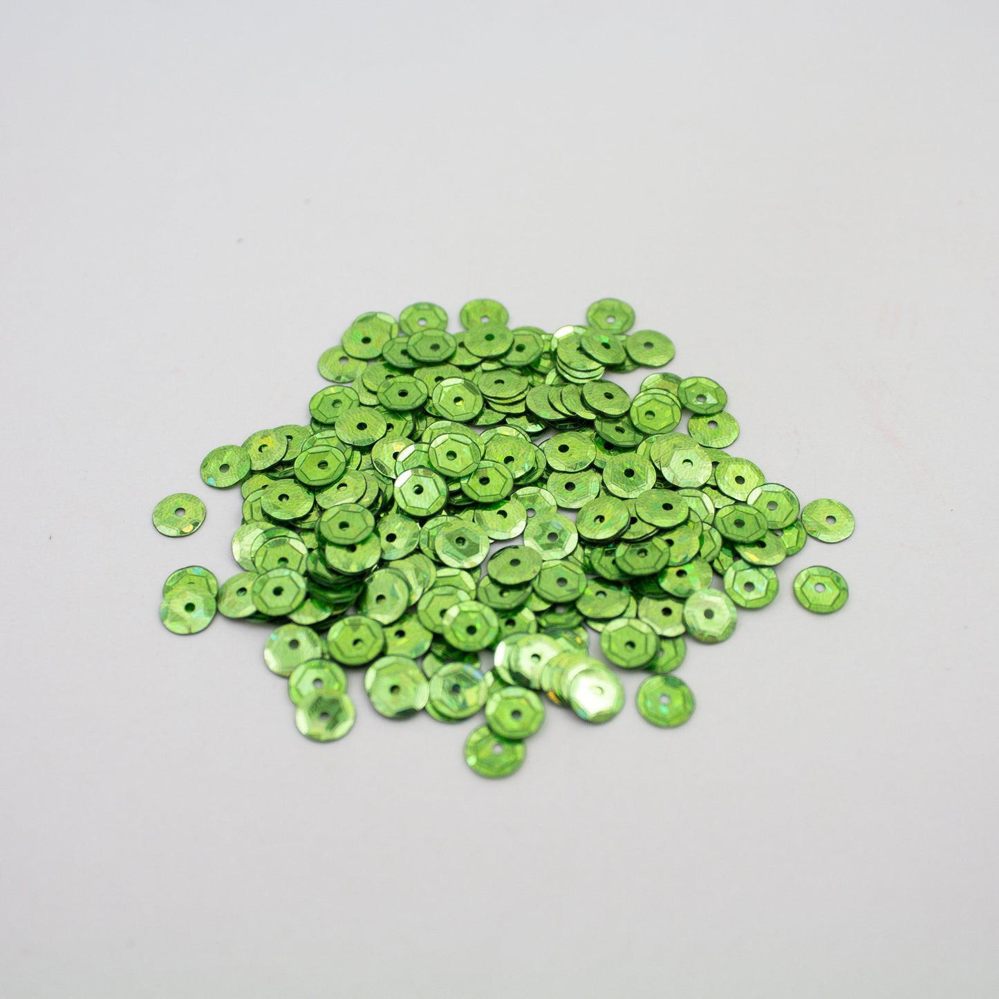 Yellow Green Sequins 5 mm